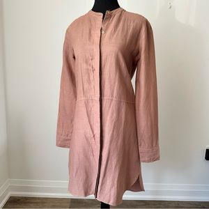 Sz XXS Aritzia WILFRED Bossut Linen-Like Shirt Dress